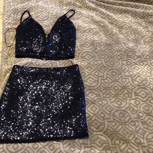 Perfect sequin outfit for New Years Celebrations